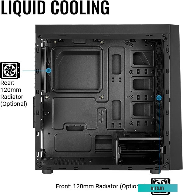 Корпус AeroCool Bolt Mini-G-BK-v1