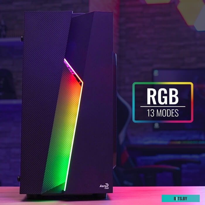 Корпус AeroCool Bolt Mini-G-BK-v1