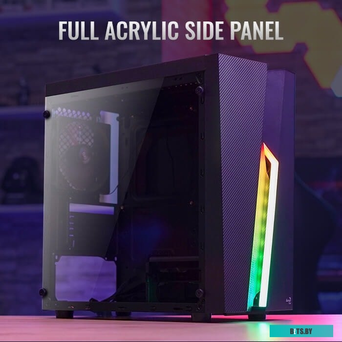 Корпус AeroCool Bolt Mini-G-BK-v1