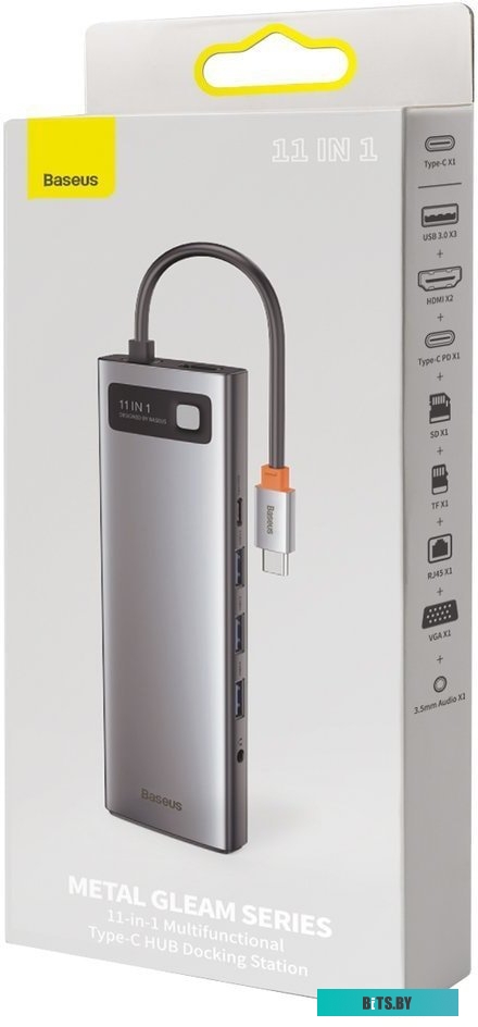 Док-станция Baseus CAHUB-CT0G