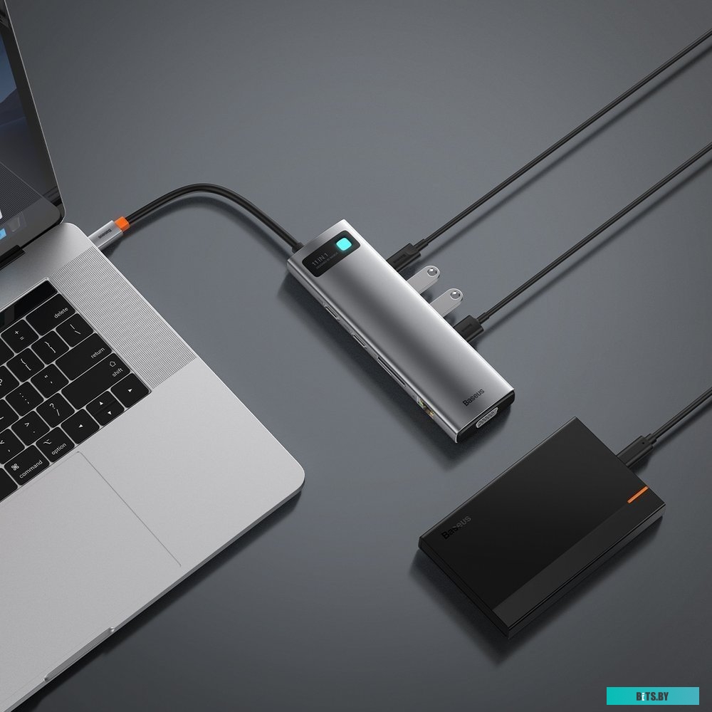 Док-станция Baseus CAHUB-CT0G