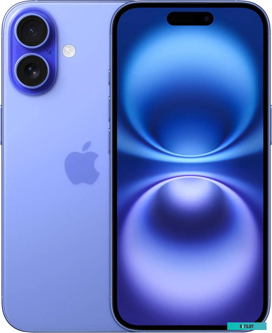 Смартфон Apple iPhone 16 256Gb,  A3287,  ультрамарин MYEH3HN/A