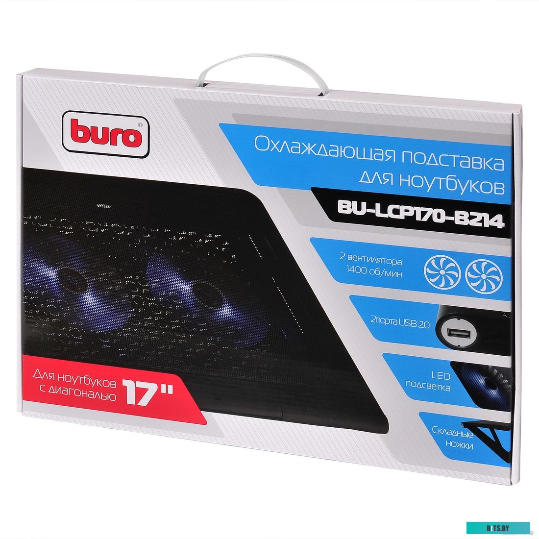 Подставка для ноутбука Buro BU-LCP170-B214