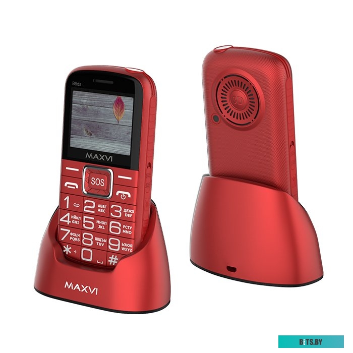 Maxvi B5ds (красный)