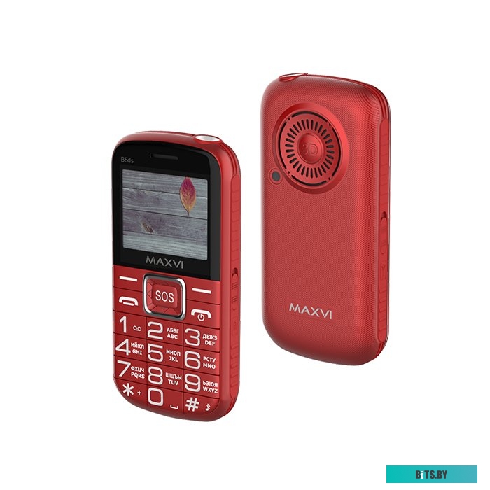 Maxvi B5ds (красный)