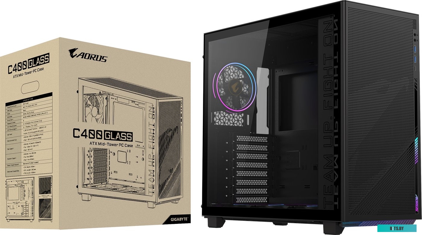 GB-AC400G Gigabyte Aorus C400 Glass