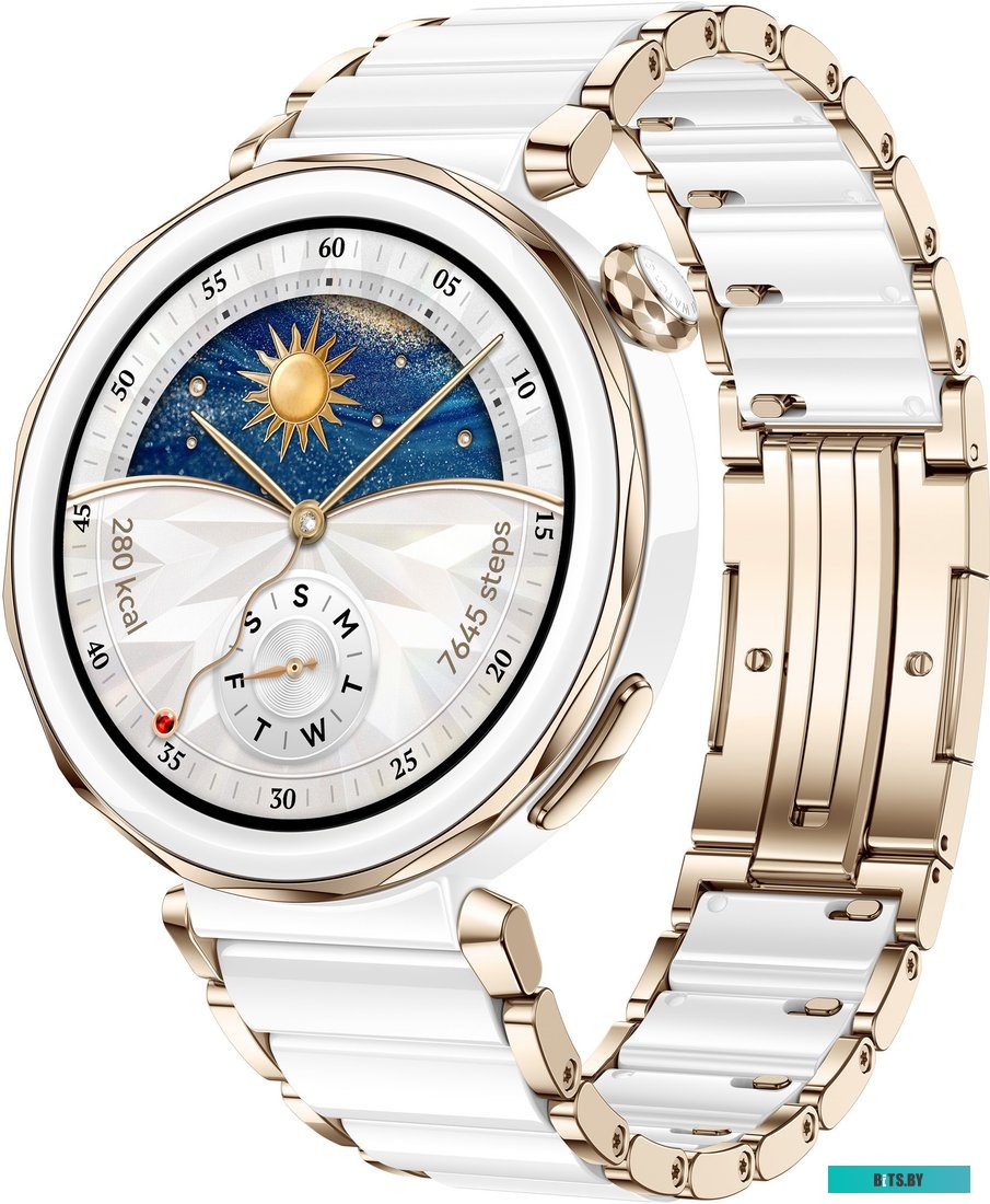 55020DGV Huawei Watch GT 5 Pro 42 мм (керамический белый)