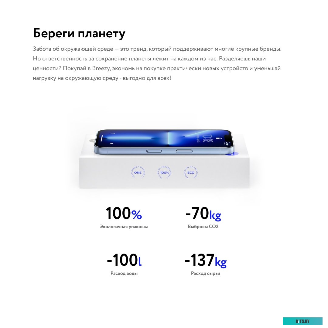 Apple iPhone 13 Pro Max 256GB Восстановленный by Breezy, грейд B (небесно-голубой