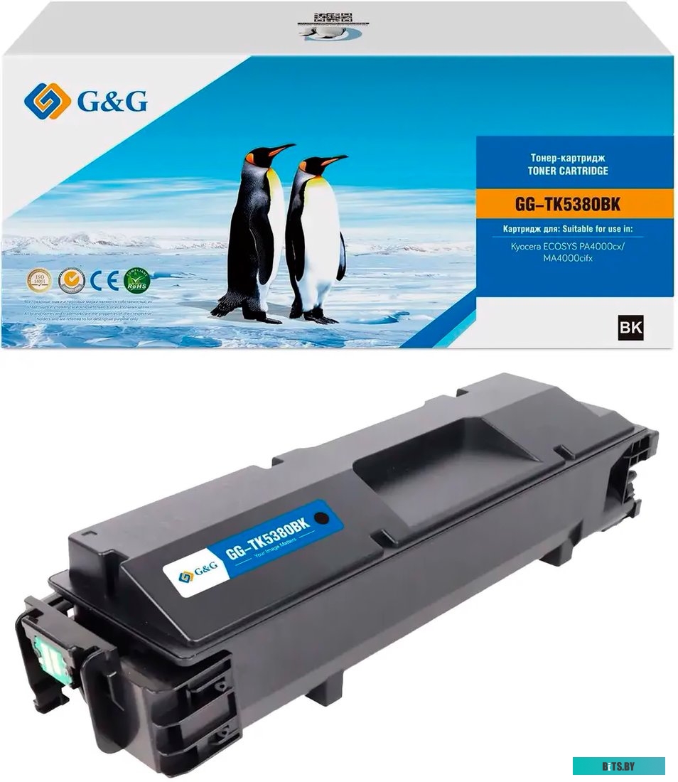 Картридж лазерный G&G GG-TK5380BK TK-5380K черный (13000стр.) для Kyocera ECOSYS PA4000cx/MA4000cifx GG-TK5380BK
