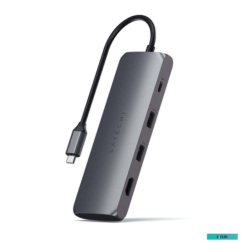 Внешний бокс для SSD Satechi USB-C NVME and SATA SSD Enclosure ST-UCNSEM