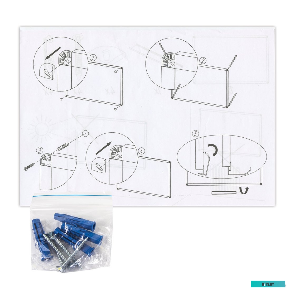 Магнитно-маркерная доска BRAUBERG Стандарт 60х90 см 235521