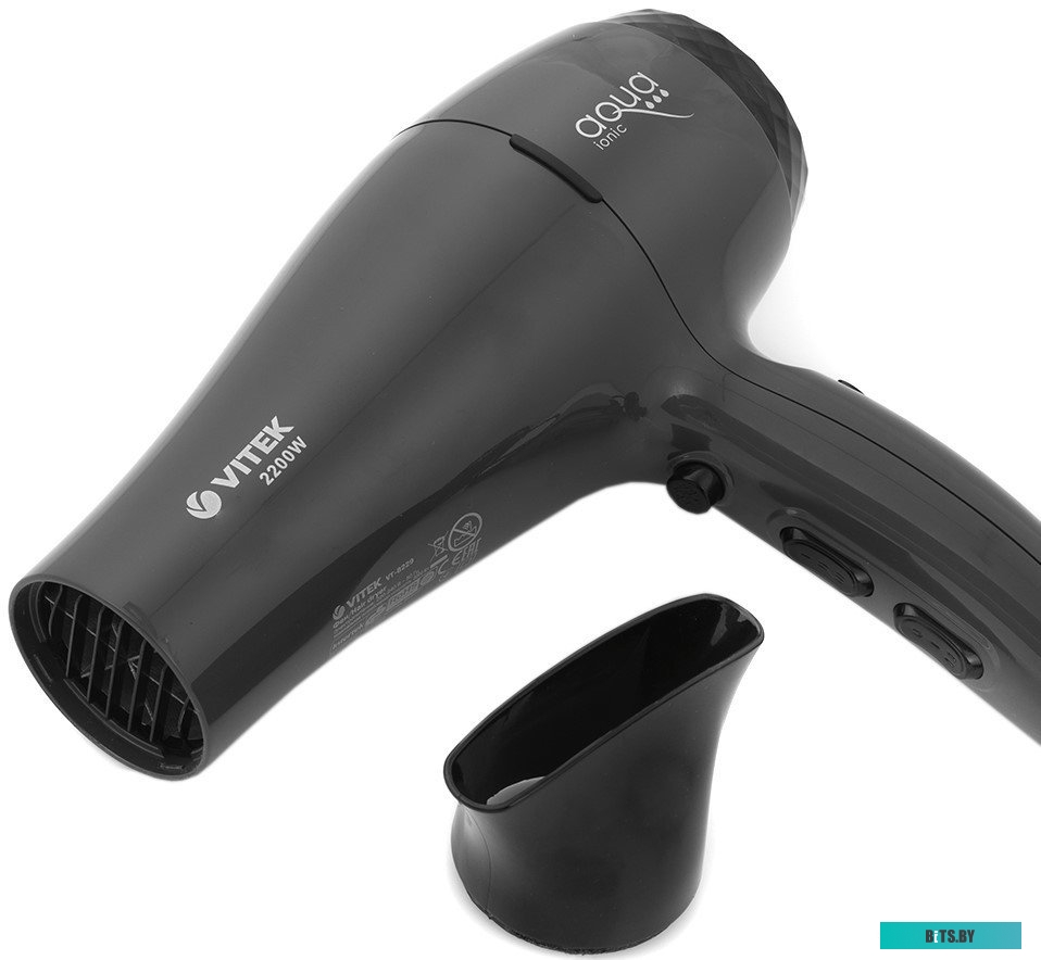 VT-8229 Фен Vitek VT-8229 MC, 2200Вт, графит и черный