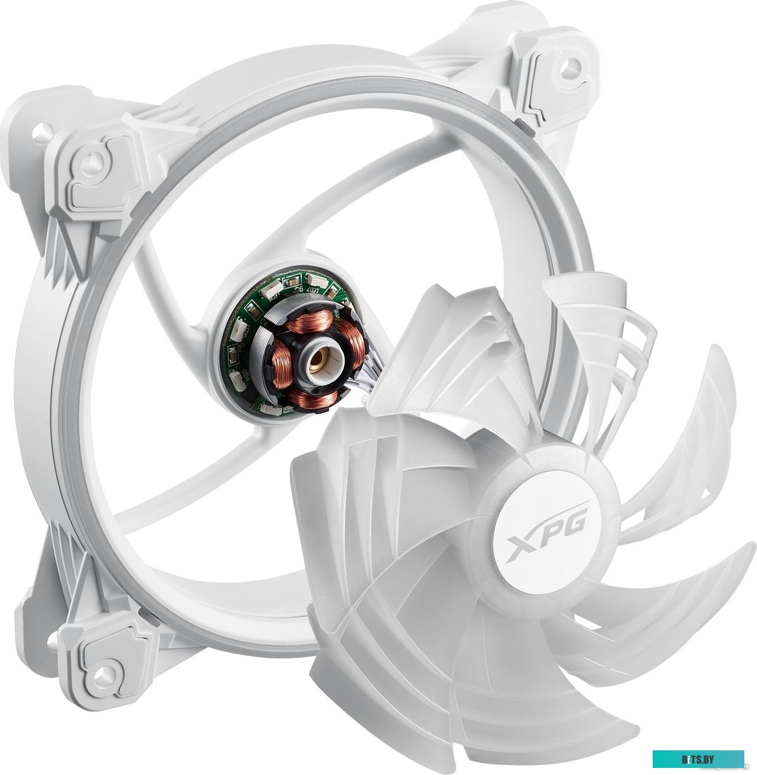 Вентилятор для корпуса ADATA Hurricane 120 ARGB PWM HURRICANE120ARGBPWM-WHCWW
