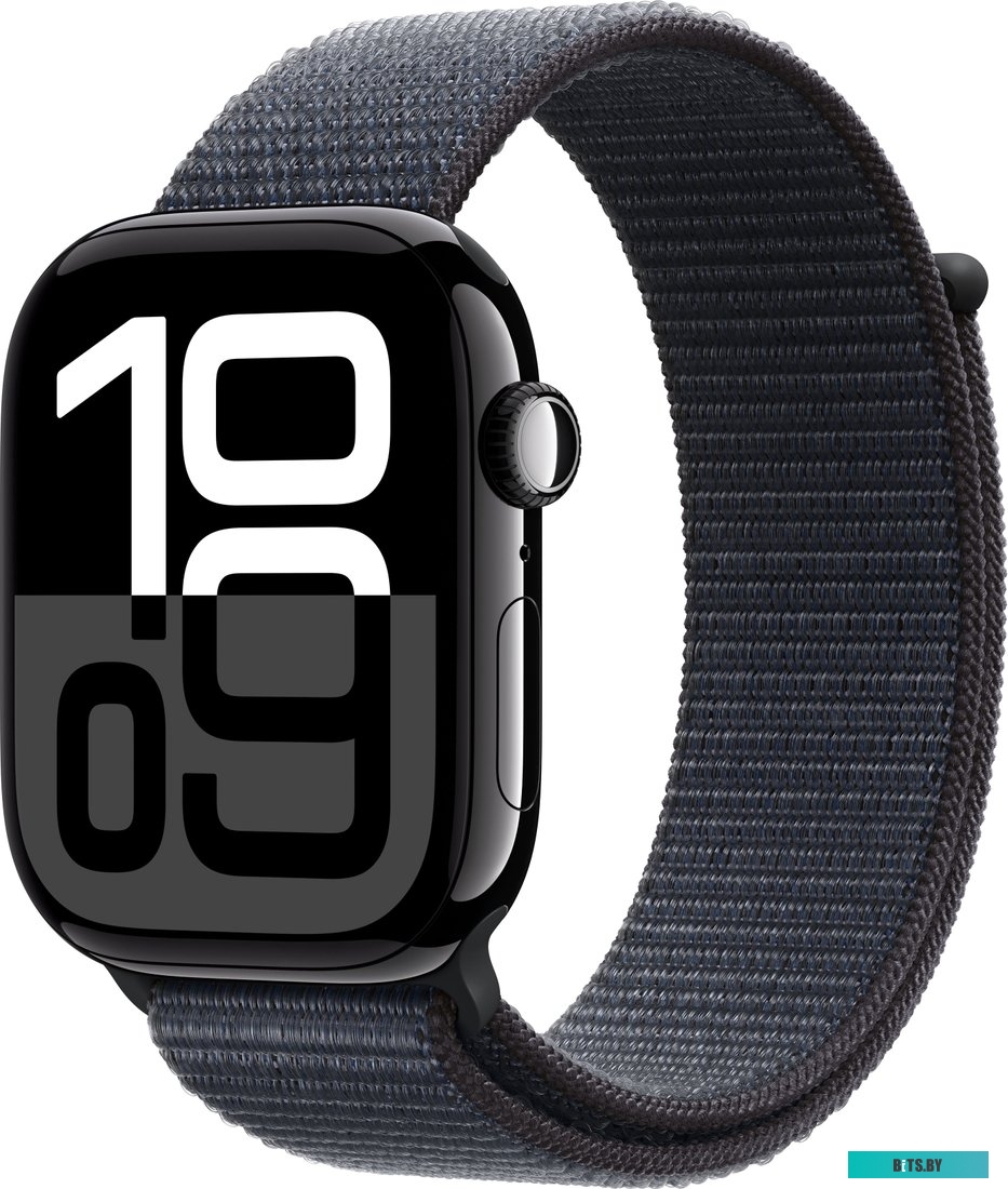 Смарт-часы Apple Watch Series 10 A2997,  42мм,  синий/серебристый [mwwa3lw/a] MWWA3LW/A