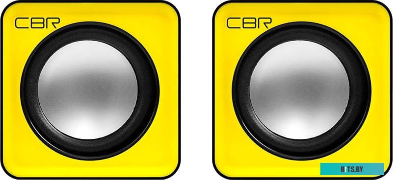 Компьютерные колонки CBR CMS 90 (жёлтый)