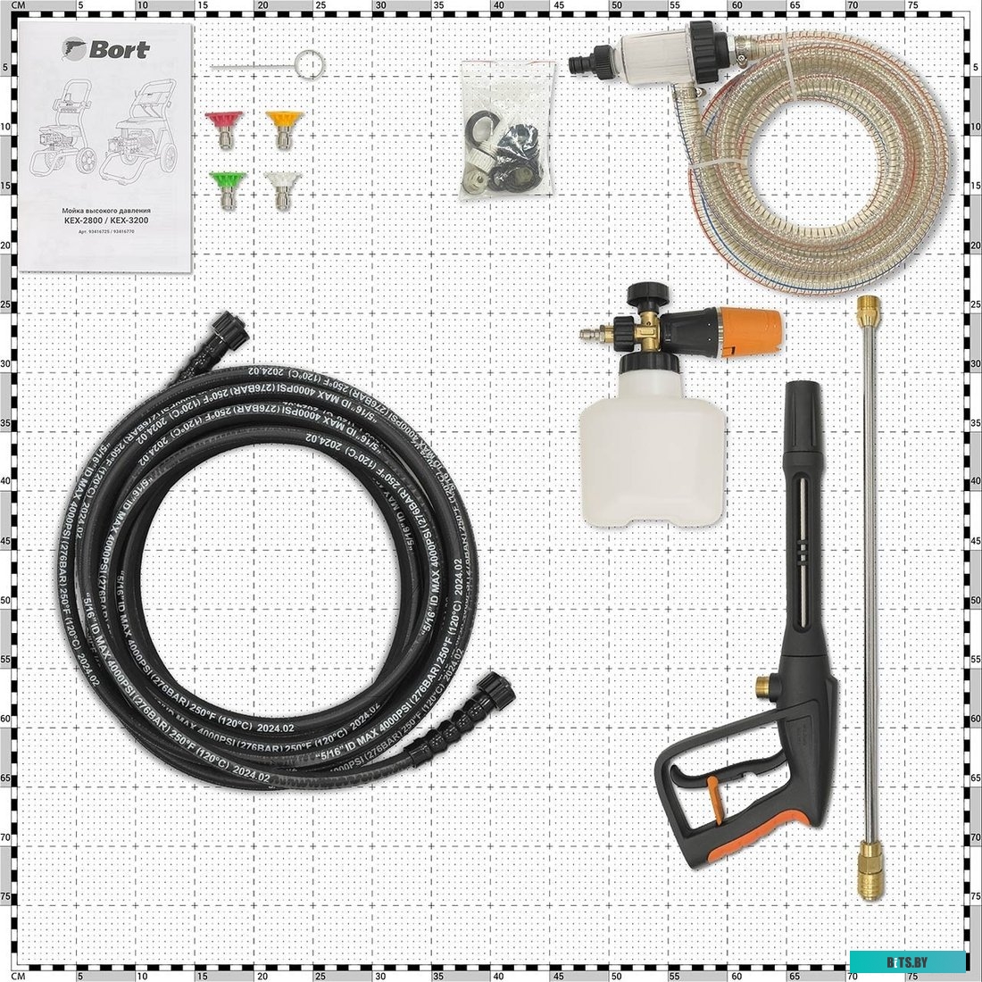93416770 Мойка высокого давления Bort KEX-3200 [93416770]