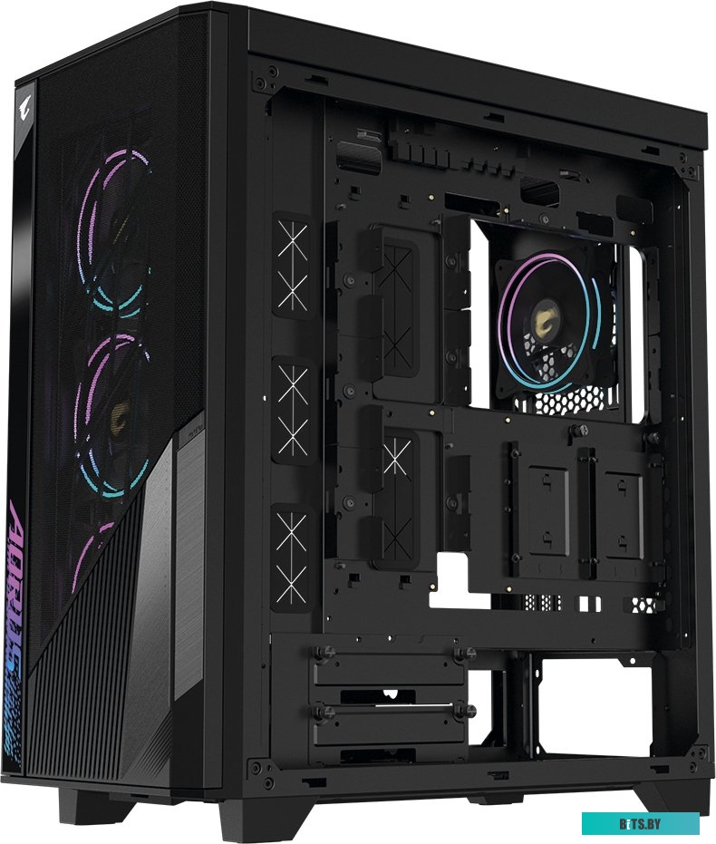 Корпус eATX GIGABYTE AORUS C500 GLASS черный, без БП, боковая панель из закаленного стекла, USB Type-C, 2*USB 3.0, audio GB-AC500G ST