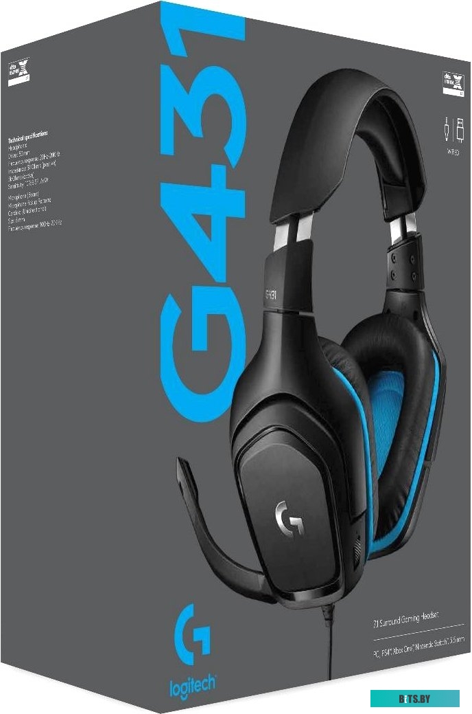 Наушники (Гарнитура) Logitech G431