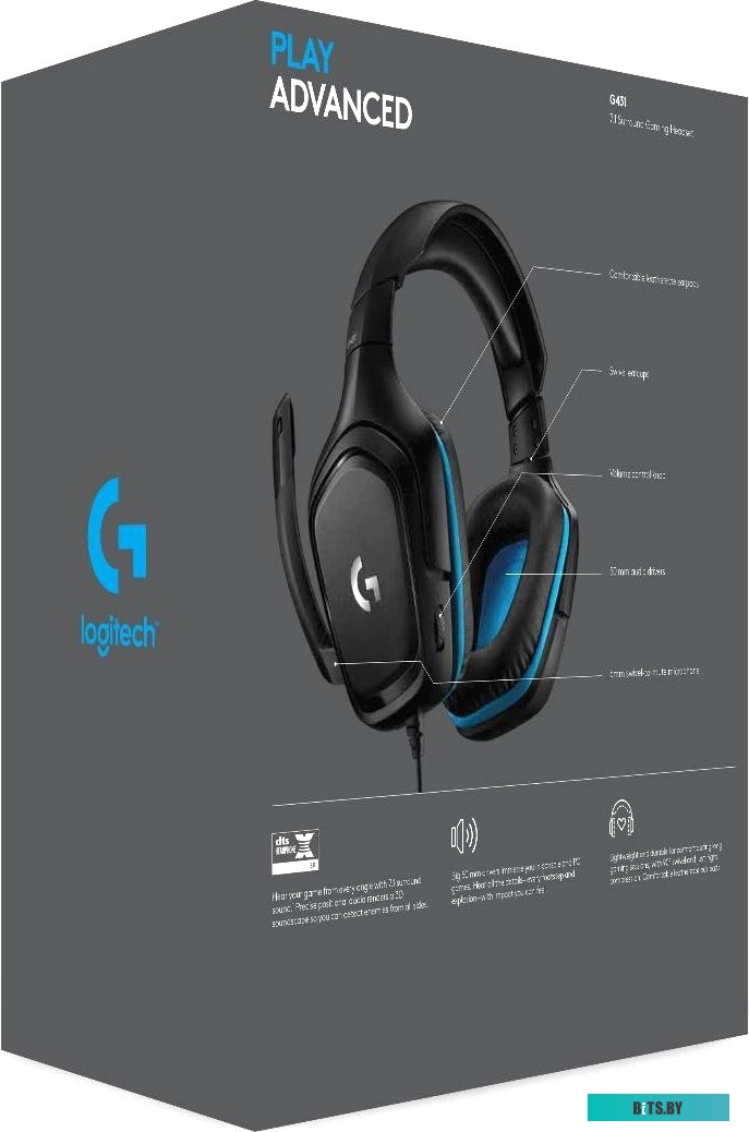 Наушники (Гарнитура) Logitech G431