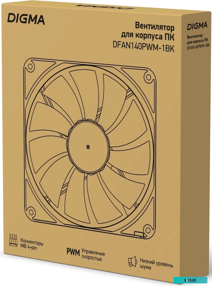 Digma DFAN140PWM-1BK