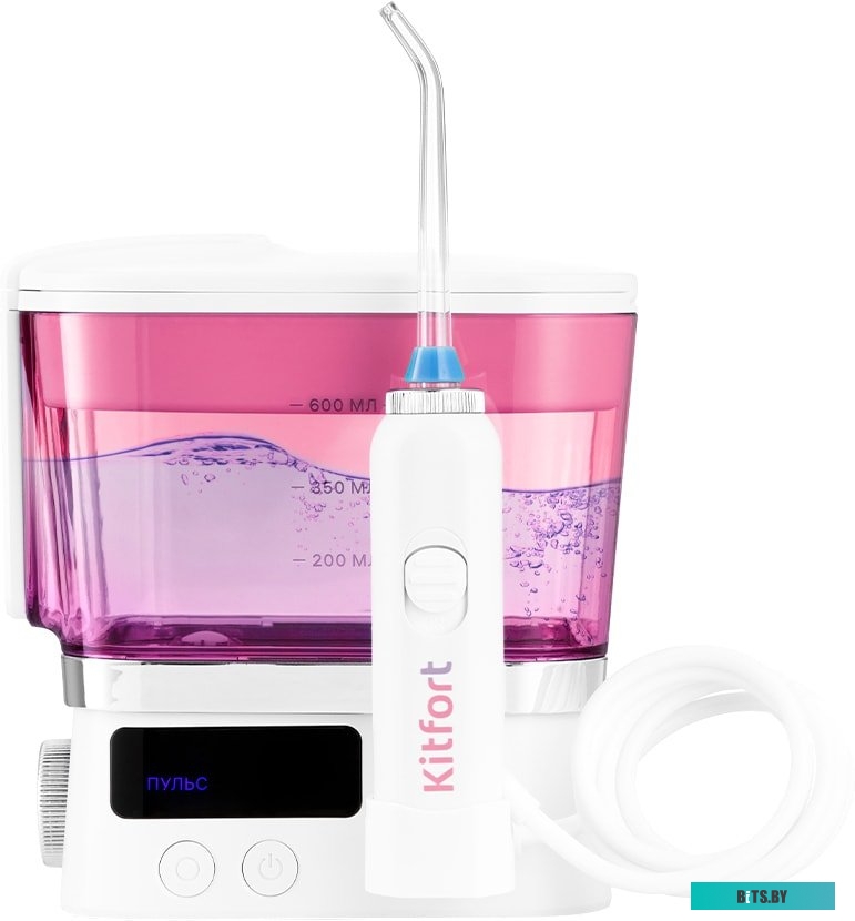 КТ-2957-1 Ирригатор KitFort КТ-2957-1 цвет:розовый и белый