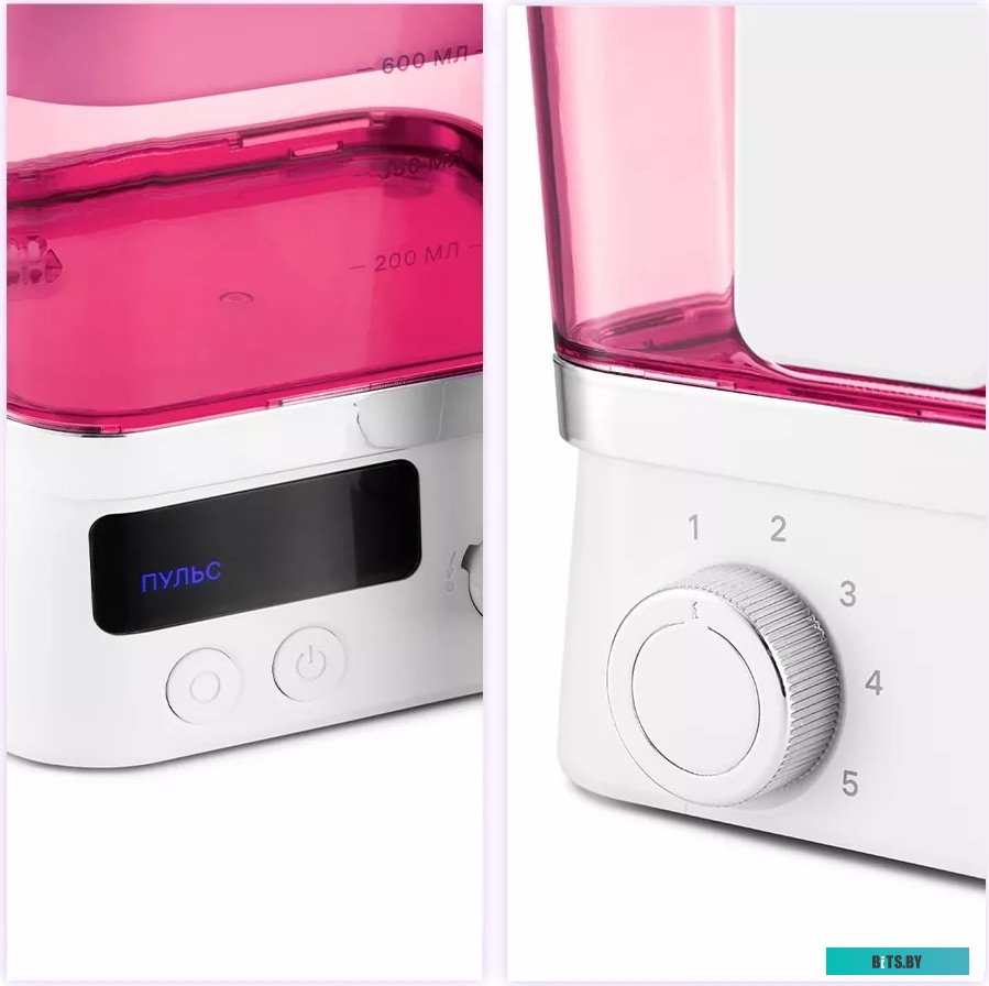 КТ-2957-1 Ирригатор KitFort КТ-2957-1 цвет:розовый и белый