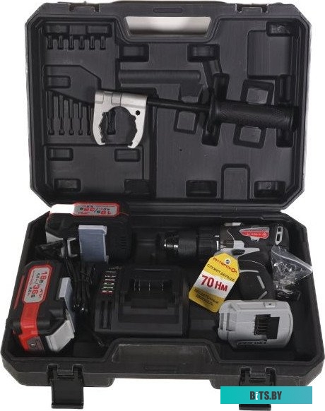 814.2.2.70 Интерскол ДА-13/36В 70 814.2.2.70 (с 2-мя АКБ, кейс)