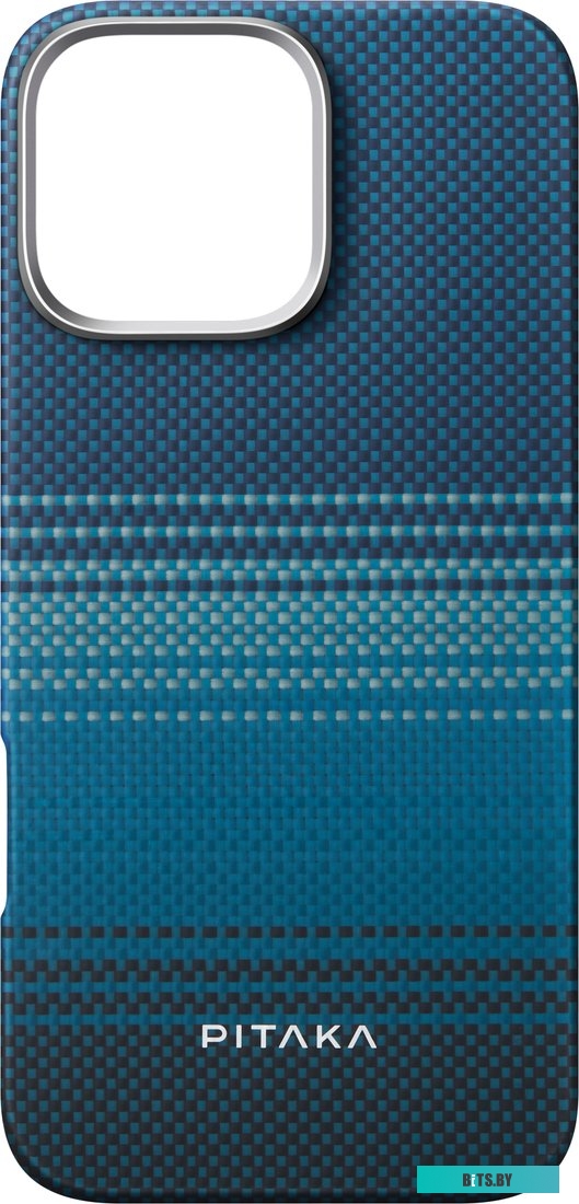 KI1601MO Pitaka Tactile Woven для iPhone 16 Pro (синий)