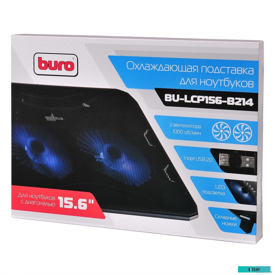 Подставка для ноутбука Buro BU-LCP156-B214