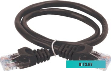 Кабель ITK RJ45 - RJ45 PC09-C5EU-2M (2 м, черный)
