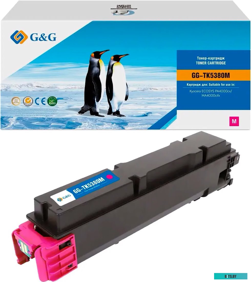 Картридж лазерный G&G GG-TK5380M TK-5380M пурпурный (10000стр.) для Kyocera ECOSYS PA4000cx/MA4000cifx GG-TK5380M