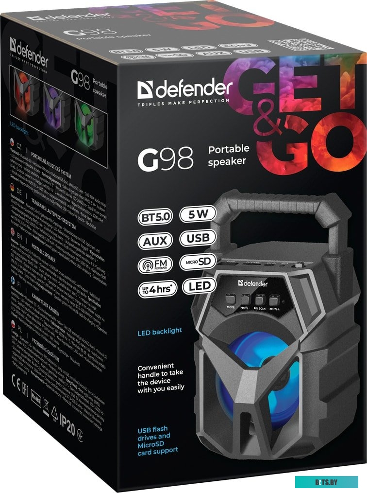 Беспроводная колонка Defender G98 <65098>