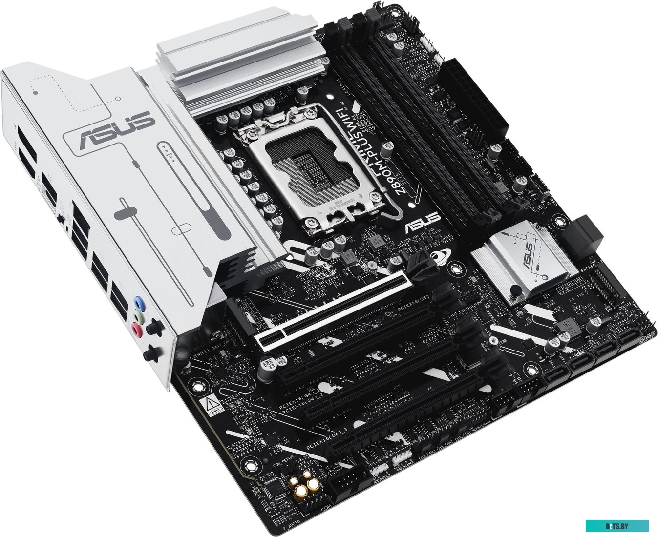 Материнская плата/ MB ASUS INTEL Z890 s1851, 4xDDR5(192GB), 1xPCIe 5.0x16, 3xPCIe 4.0x16, 1xLAN (2.5GbE), Wi-Fi, BT, 6xSATA 6Gb/s, 3xM.2, 1xUSB-C, 7xU