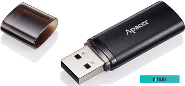 USB накопитель (Флешка) Apacer AH25B 64GB (черный) <AP64GAH25BB-1>
