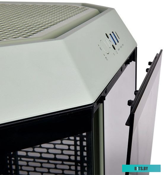 Корпус miniITX Thermaltake The Tower 300 Matcha Green, Micro-Tower, без БП, зеленый CA-1Y4-00SEWN-00
