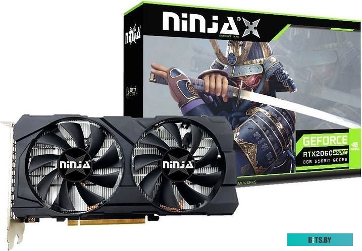 Видеокарта Ninja (Sinotex) Ninja RTX2060 6GB 192bit GDDR6 DVI HDMI DP PCIE NF206FG66F