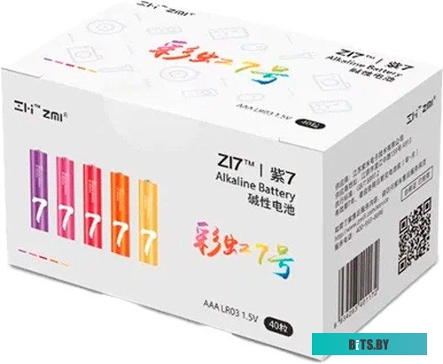 AA740 ZMI ZI7 Rainbow AAA 40 шт. AA740