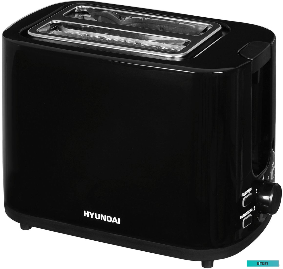 HYT-3501 Тостер HYUNDAI HYT-3501,  черный