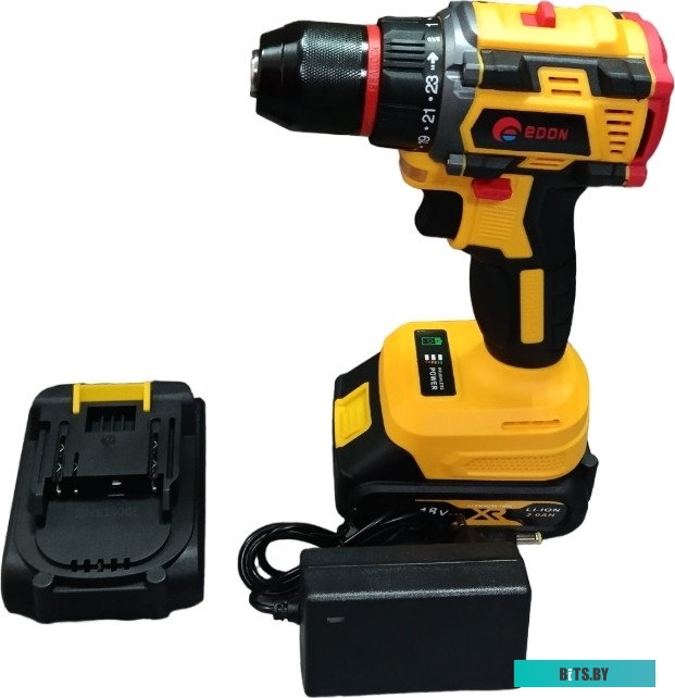 6937888233760 Edon AD-18BL (с 2-мя АКБ, кейс, набор оснастки)