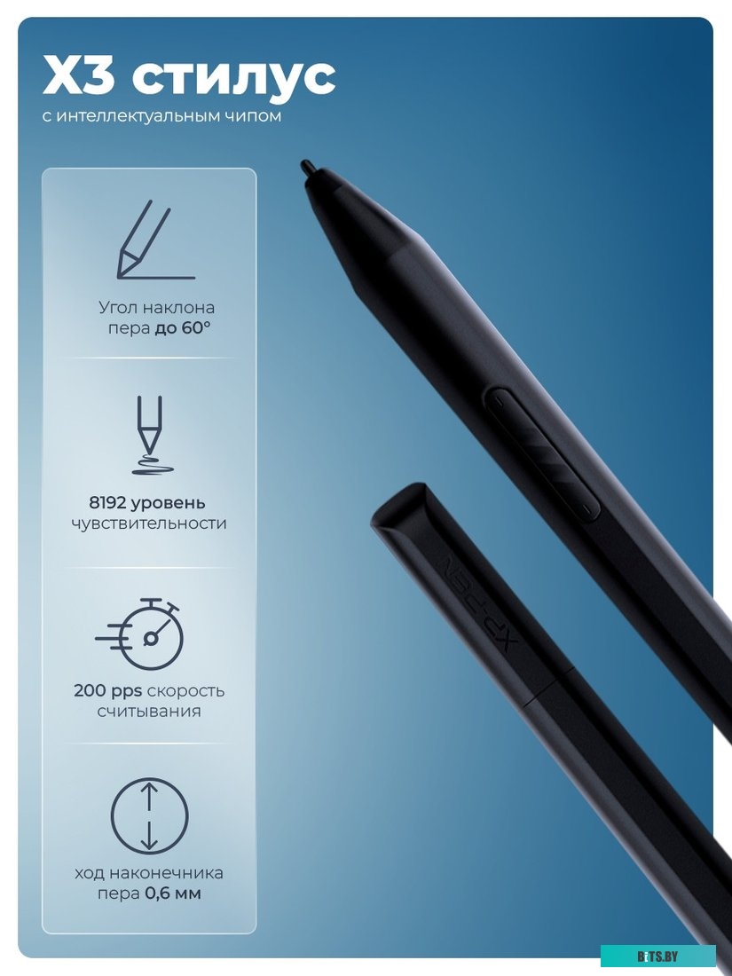 Графический планшет XP-Pen Deco L (синий)
