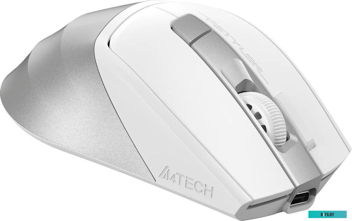 Мышь A4Tech Fstyler FG45CS Air2 (белый/серебристый)