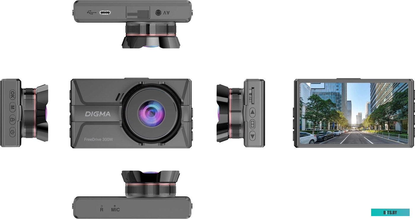 FD300W Digma FreeDrive 300W FD300W (черный)