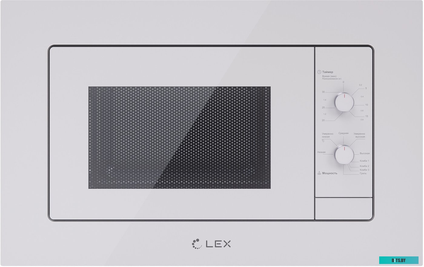CHVE000016 Микроволновая печь LEX BIMO 20.04 WH, встраиваемая, 20л, 700Вт, белый [chve000016]