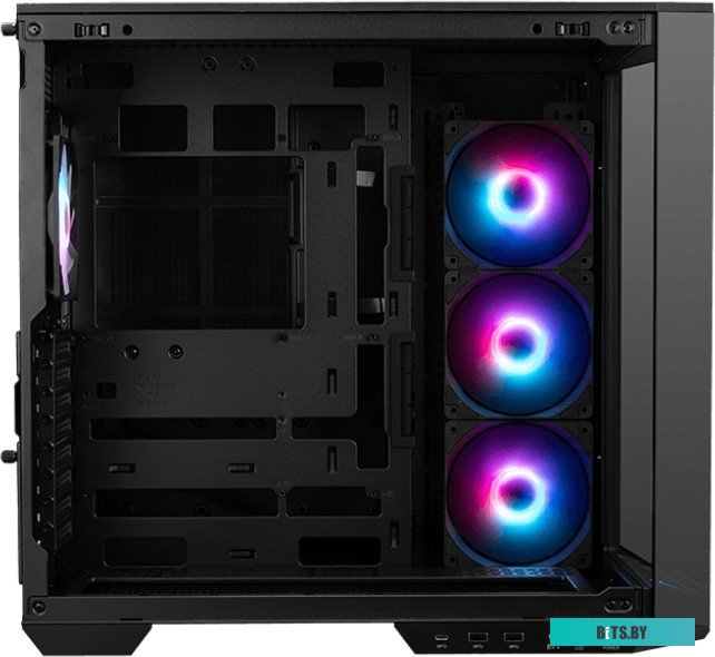 Корпус MSI MAG Pano 100R PZ , Mid Tower, ATX, 2xUSB 3.2 Gen 1, 1xUSB 3.2 Gen2 Type-C, 3x120mm ARGB Reverse Blade Fan, 1x120mm ARGB Fan, ARGB+PWM Contr