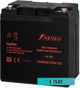 Аккумулятор для ИБП Powerman CA12240/UPS (12В/24 А·ч)