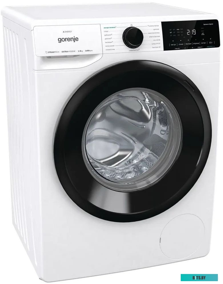 WNA84ACIS Стиральная машина Gorenje WNA84ACIS, с фронтальной загрузкой, с паром, 8кг, 1400об/мин, инверторная