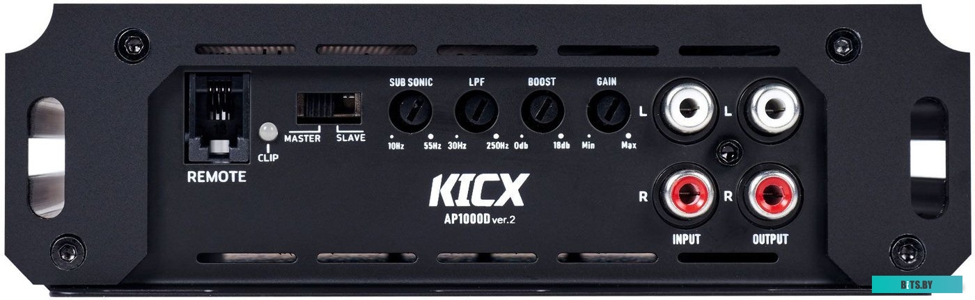 2069159 Усилитель автомобильный Kicx AP 1000D ver.2,  черный [2069159]
