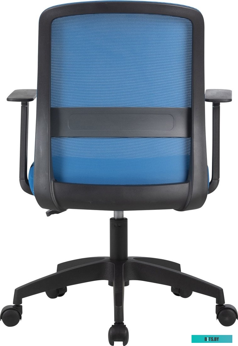 Кресло Cactus CS-MC333-BL темно-синий сиденье темно-синий сетка/ткань низк.спин. крестов. пластик пластик черный CS-MC333-BL