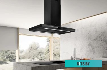 ADELE BL MAT/A/90-PRF0182410 Вытяжки ELICA/ Т-образная, 90 см, 1300 м3/ч,  черный матовый+черное стекло