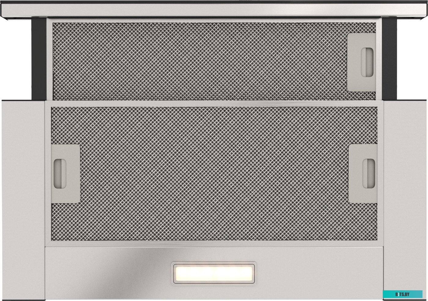 940982 Вытяжка INTEGRA GLASS 60N-400-V2D STEEL/BLACK ELIKOR